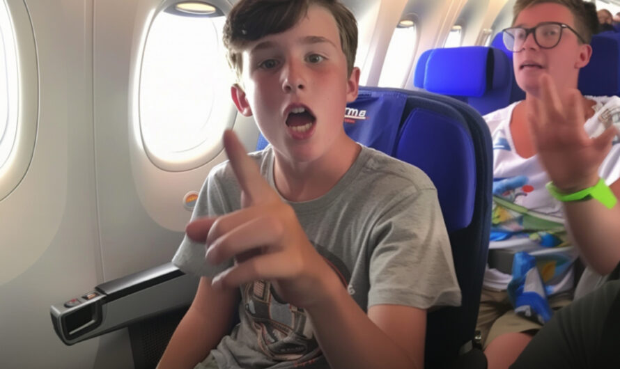 Spoiled Boy Mocks Stewardess Not Knowing His Rich Dad Has Been Watching Him – Story of the Day