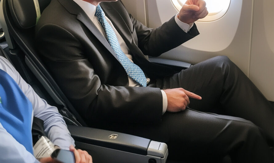 Entitled Guy on Plane Treats Flight Attendant Like Trash, Orders Her to Clean His Shoes – But Karma Hits Him Hard Immediately