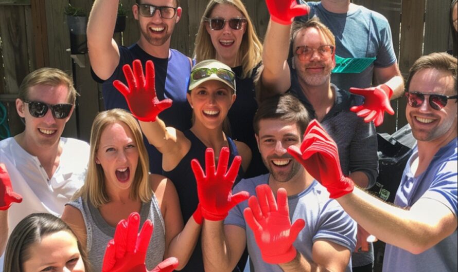 We Gathered All Our Neighbors for Our Housewarming Party and Were Shocked They All Showed up in Red Gloves