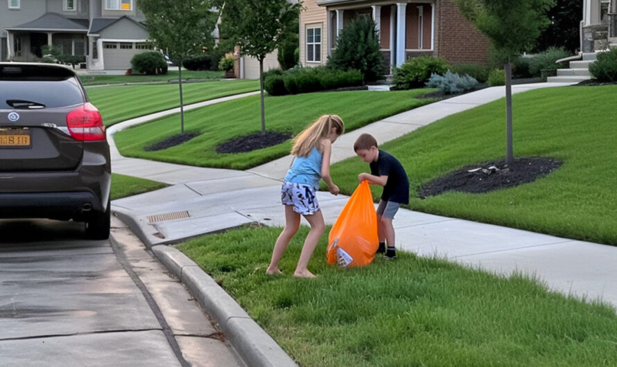 Neighbor’s Kids Were Cleaning Our Street Every Sunday – When I Found Out What They Were Truly Doing, I Was at Loss for Words