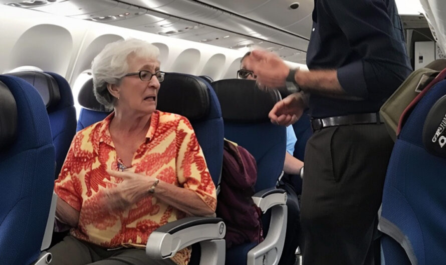 Business Class Passengers Mock Poor Old Lady, at the End of the Flight Pilot Addresses Her – Story of the Day