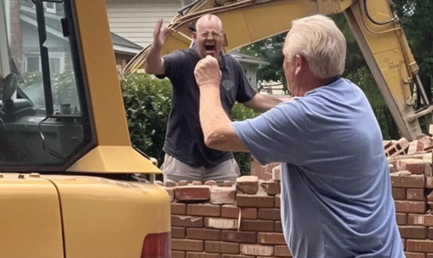 Feuding Neighbors Build Wall on Property Line, Wake up Hearing Bulldozer One Day – Story of the Day