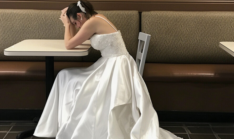 I Walked into a Diner and Saw My First Love Sitting in the Corner in a Wedding Dress – What She Told Me Broke My Heart