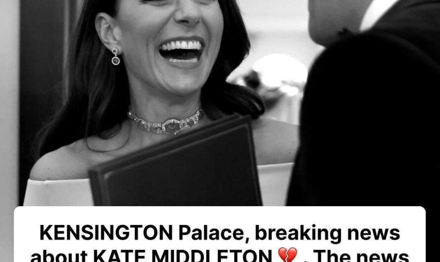 KENSINGTON Palace, breaking news about KATE MIDDLETON.