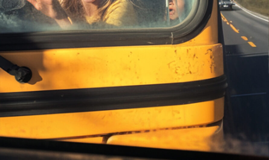 I Saw a Child on the School Bus Hitting the Back Window and Yelling for Help