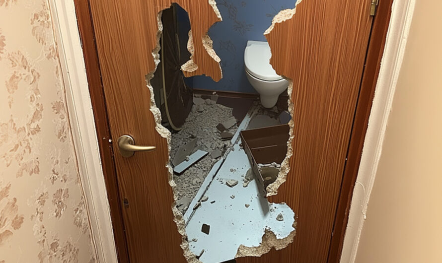 I Came Home to a Destroyed Bathroom Door — When I Found Out What Happened, I Filed for Divorce