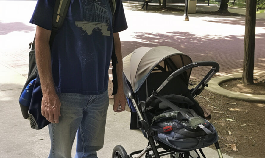 Old Man Helps Single Mom Fix Baby Stroller, Next Day Sees Private Jet Landing For Him — Story of the Day