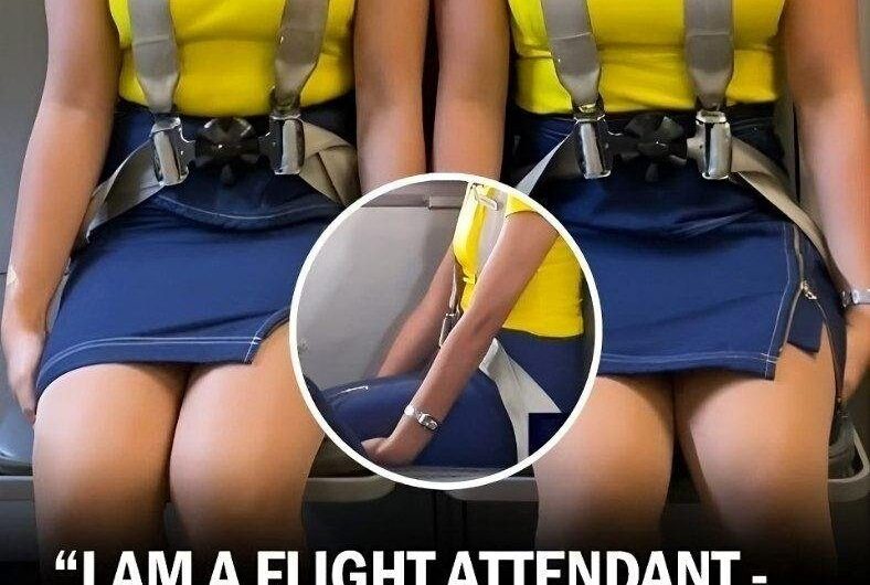 Flight Attendant Reveals Surprising Reason Why Cabin Crew Sits On Their Hands During Take Off and Landing