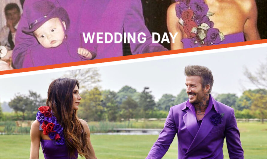 Celebrating 25 Years: David & Victoria Beckham’s Wedding Day Highlights with Their 4-Month-Old Son as Ring Bearer