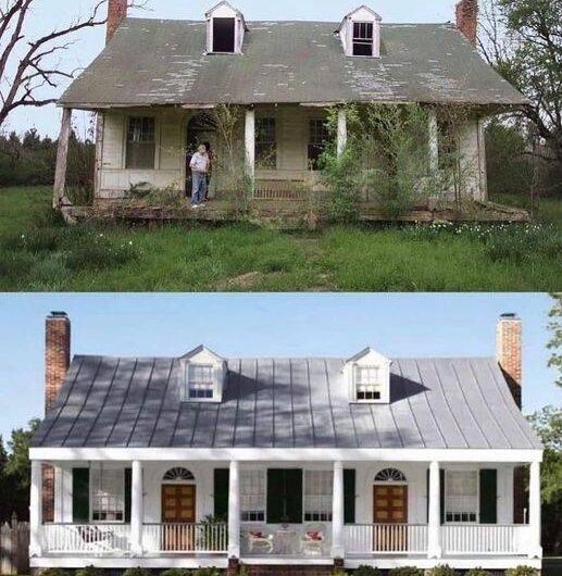 Old house from 1887 was about to collapse