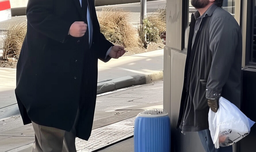 Rich Man Mocked Beggar Who Stood up for Old Lady — The Next Day, He Was on His Knees Begging the Homeless Man for Forgiveness